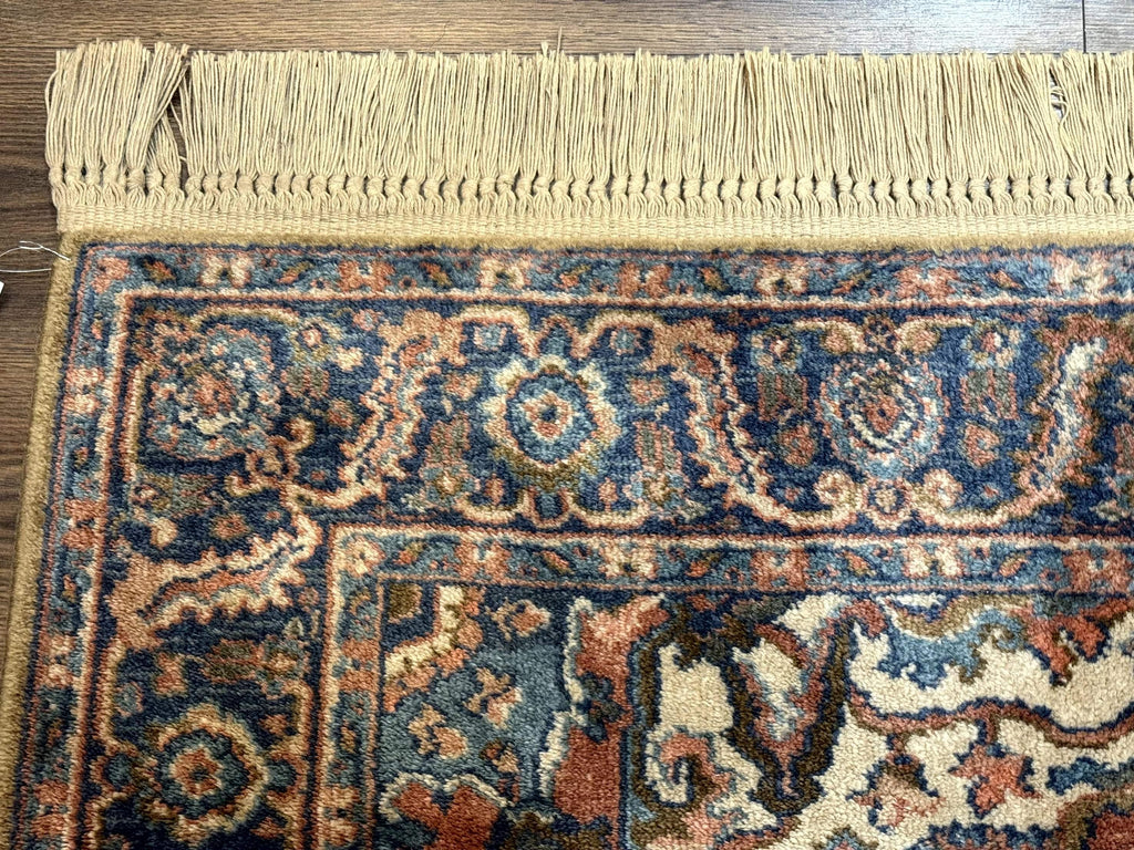 Karastan Rug 4x6, Vintage Karastan #744 Antique Serapi Pattern, Wool Pile, Original 700 Series Karastan Carpet