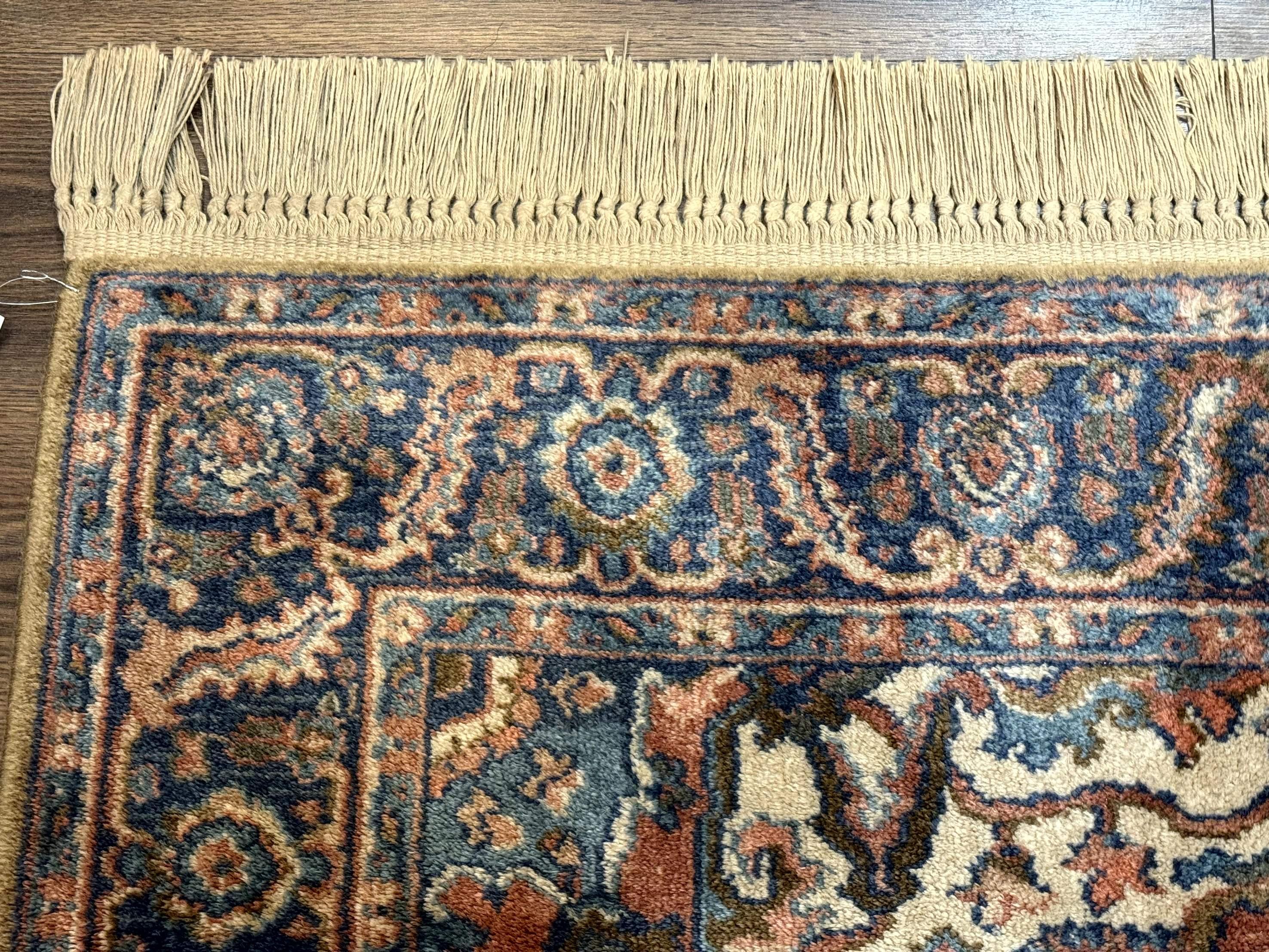 Karastan Rug 4x6, Vintage Karastan #744 Antique Serapi Pattern, Wool Pile, Original 700 Series Karastan Carpet