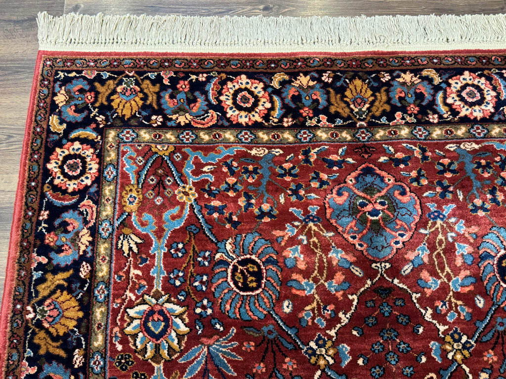 5.9 x 9 Karastan Rug Ispahan #766, Vintage Wool Discontinued Original 700 Series