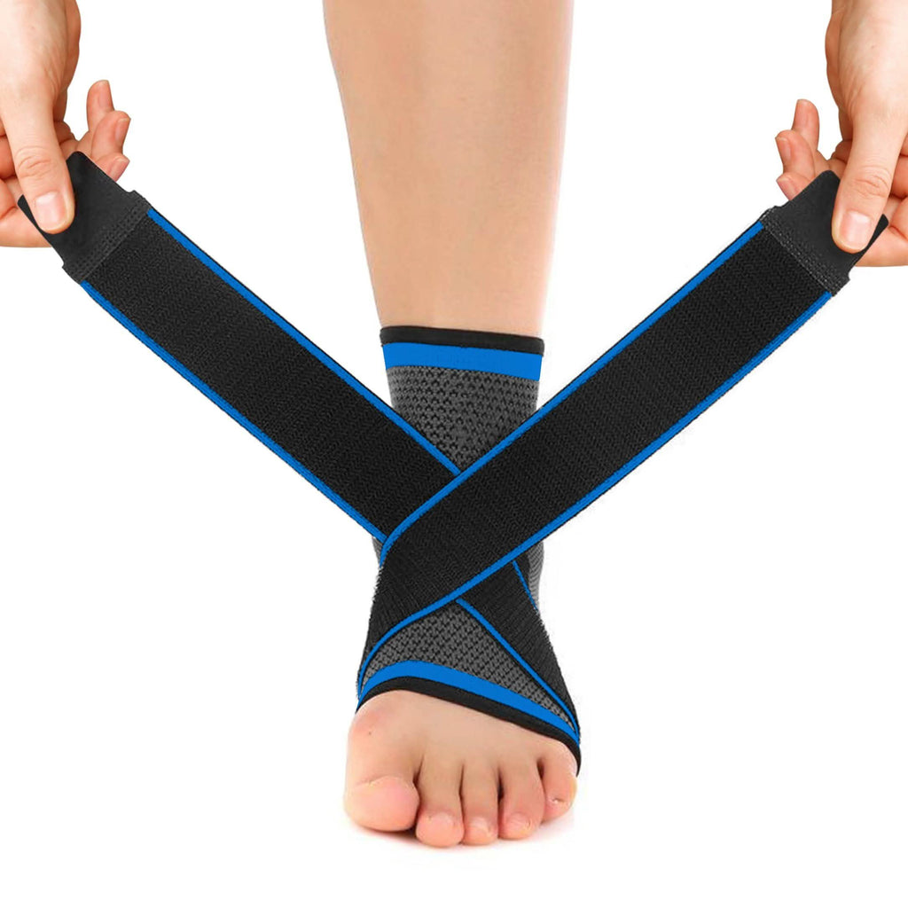 DCF Adjustable Ankle Compression Sleeve for Men and Women