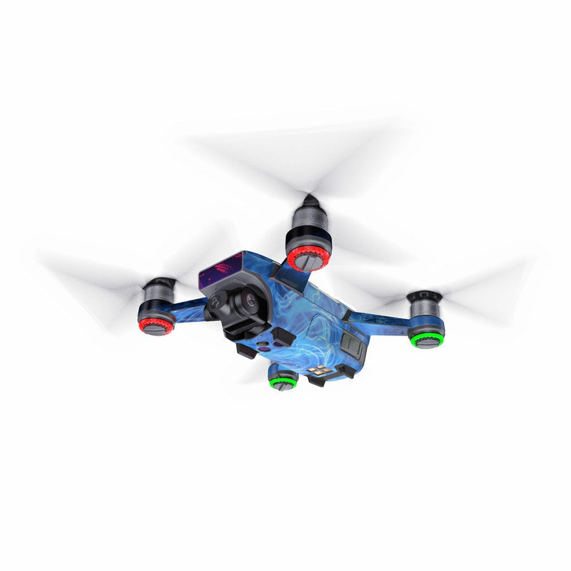 Blue Quantum Waves - DJI Spark Skin