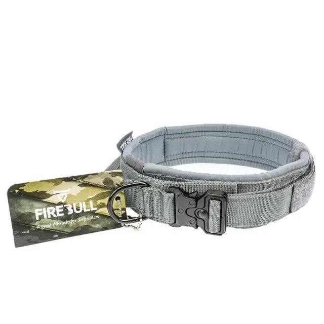 Dog Collar Leash Adjustable Military Nylon Rope Dog Collar Leash Set Adjustable Dog Collars for Medium Large Dogs Durable Pet Collar Nylon Big Dog Collar Training for Medium Large Dogs Accessories