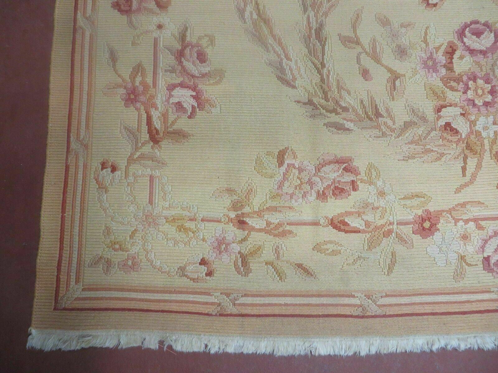 5' X 8' Vintage Turkish Kilim Handmade Flat Soumak Weave Wool Rug Veg Dye Nice