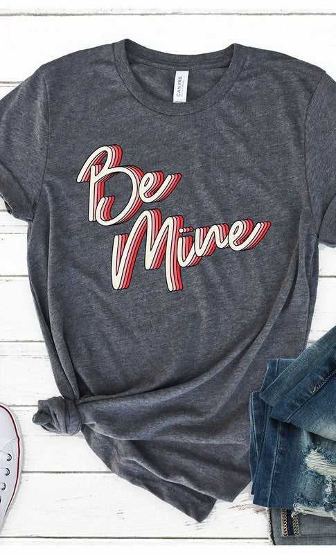 Retro Be Mine Graphic Tee T-Shirt PLUS
