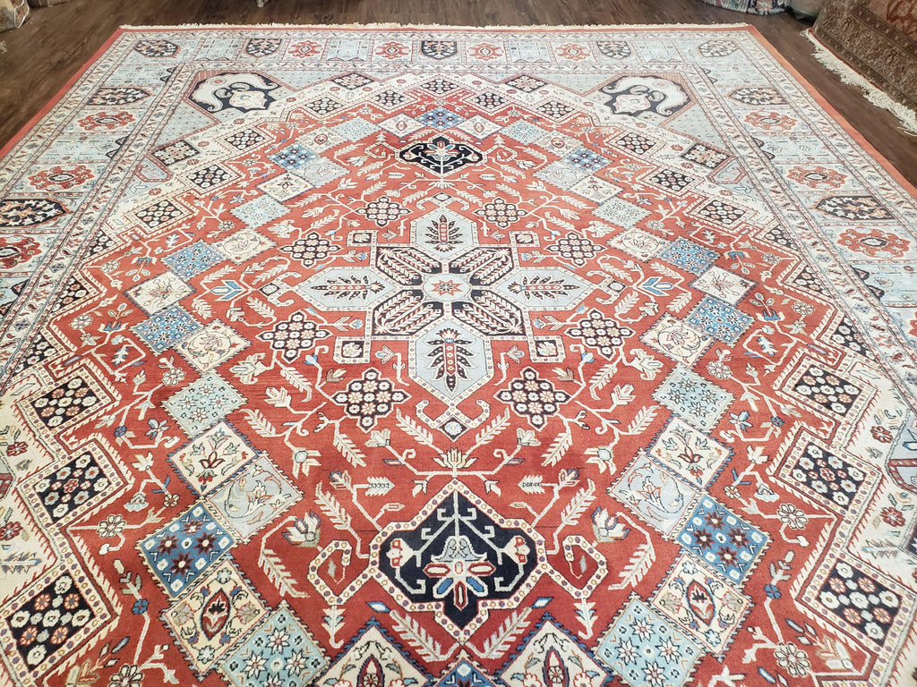 8 x11 Top Quality Veg Dye Turkish Carpet Decorative Handmade Geometric Area Rug
