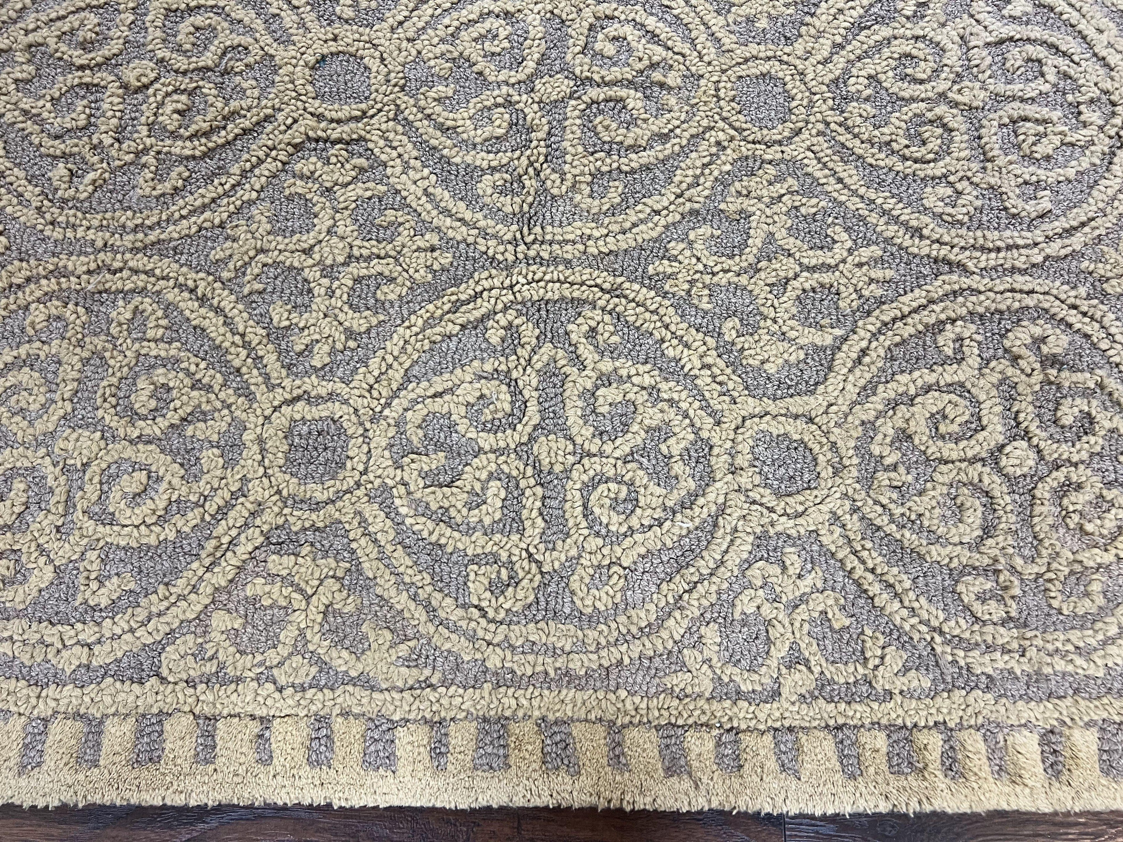 Safavieh Rug 8x10, Cambridge Rug, Wool Hand Tufted Carpet, Modern Room Sized Wool Pile Area Rug