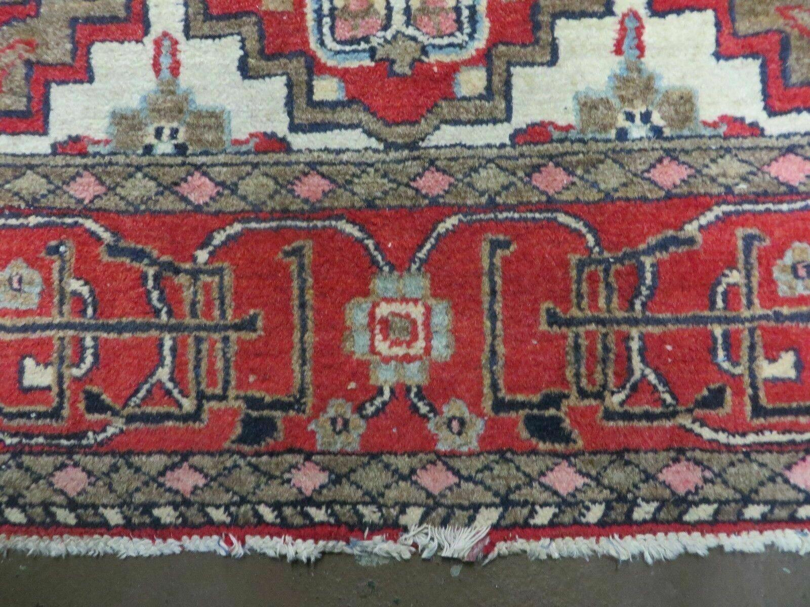4' X 6' Antique Handmade Turkish Anatolian Wool Rug Vegetable Dyes