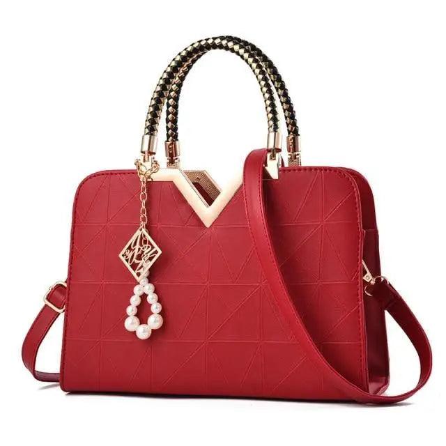 Eye-Catching Snow White Female Bag For Ladies With Phone Pocket Zipper Leather Bag For Women Shoulder Crossbody Bags