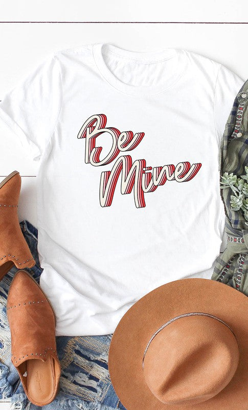 Retro Be Mine Graphic Tee T-Shirt PLUS