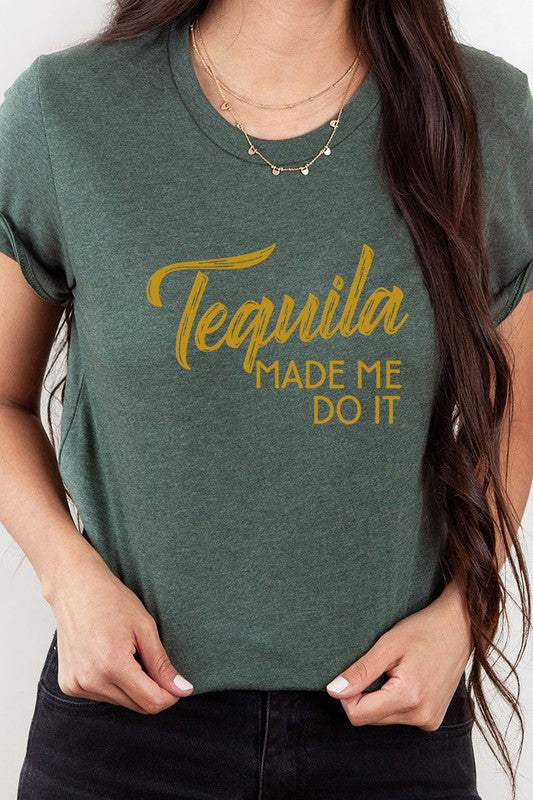 Made Me Do It Cinco De Mayo Graphic Tee T-Shirt