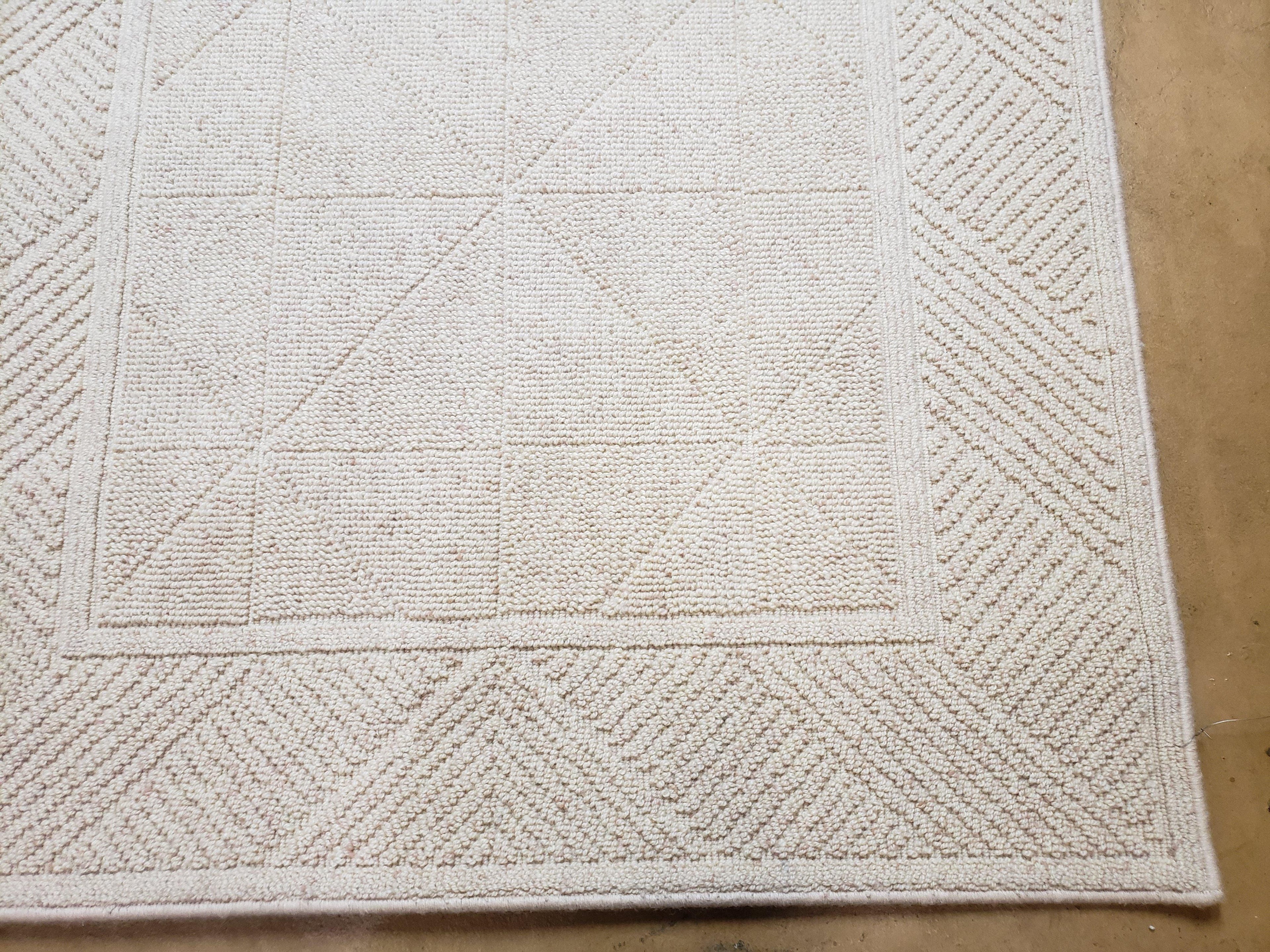 3x5 Karastan Sisal Rug Collection, Design 379/80504, Sambava II, 3'6 x 5'3, Beige Karastan Rug with Label, Authentic Karastan, Entryway Rug