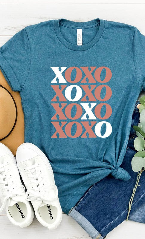 XOXO Repeat Graphic Tee T-Shirt