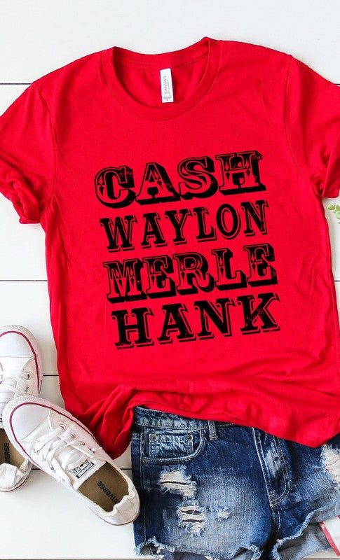 Retro Country Singer Graphic Tee T-Shirt