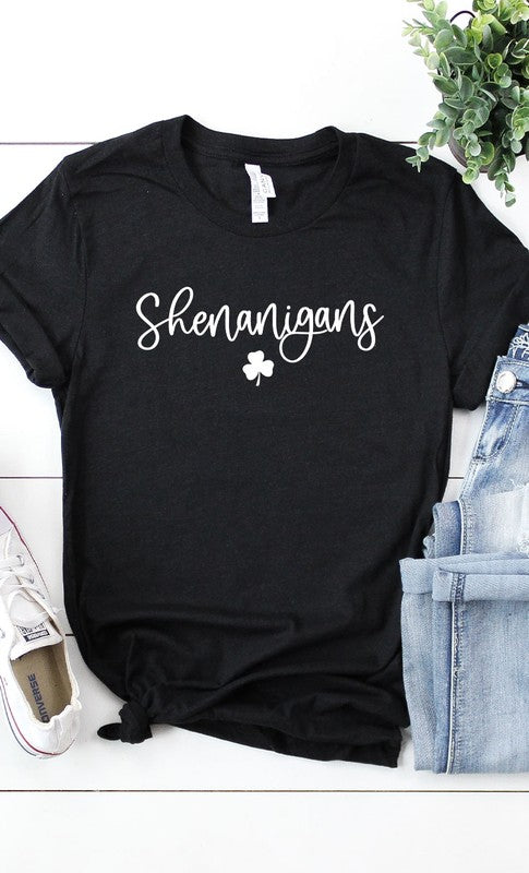 Shenanigans Graphic Tee T-Shirt PLUS