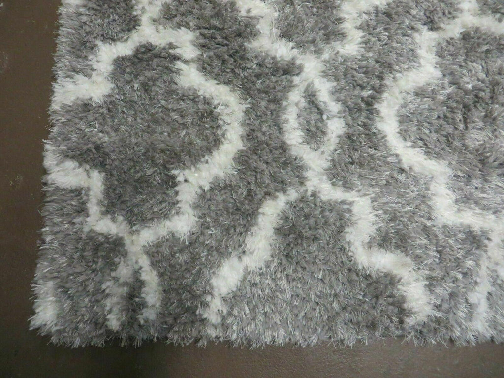 5' X 7' Modern Contemporary Israel Made Glimmer 205-45 Shag Rug Acrylic Bohemian Boho Home Décor