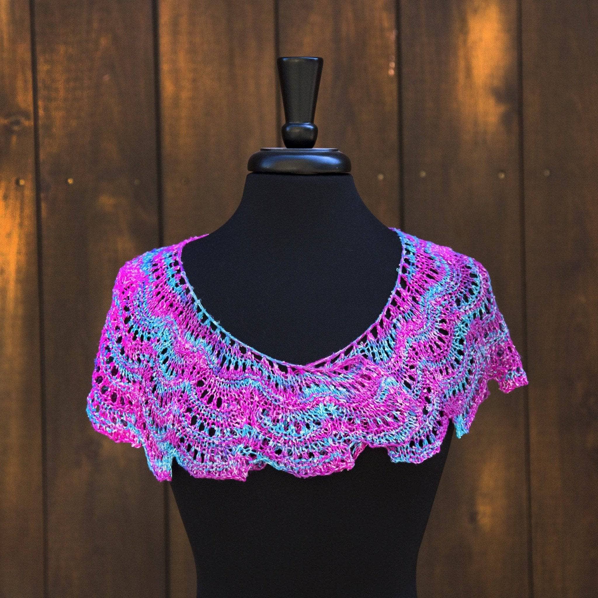 Fan Shell Shawlette Kit