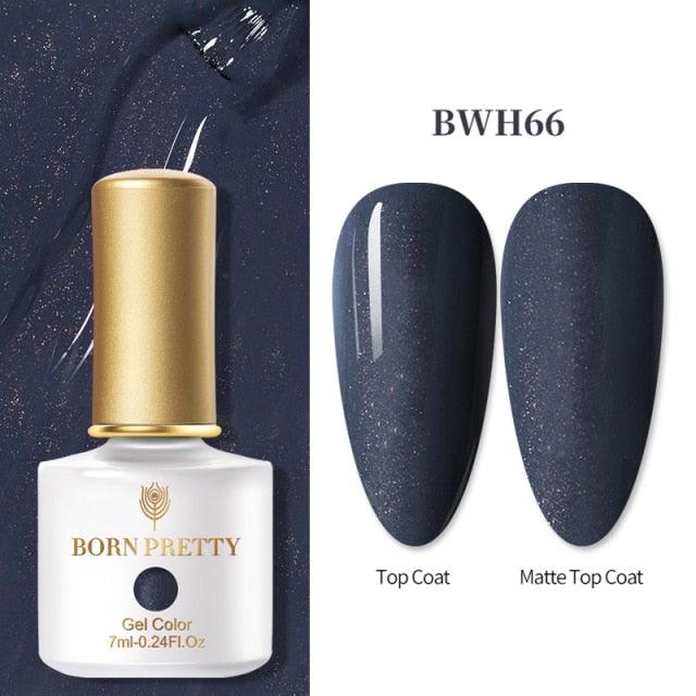 Fashion 2022 New Womens Colorful Nail Gel Polish Modern Glitter Pink Purple UV Diamond Stylish Design Nail Colors Gel For Girls and Women In Shinny Trend Color