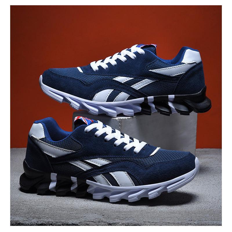 Fashion Mens Running Light Breathable Shoes Mens Sneakers Light Weight Running Elegant Soft Sneakers Comfortable Athletic Running Sneakers