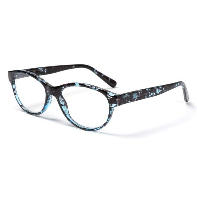 Fashion Reading Eyeglasses Men Women High Definition Transparent Optical Eyewear Anti Blue Eye Protection Eyeglasses Transparent Optical Eyewear With Diopter +1.0~+ 4.0