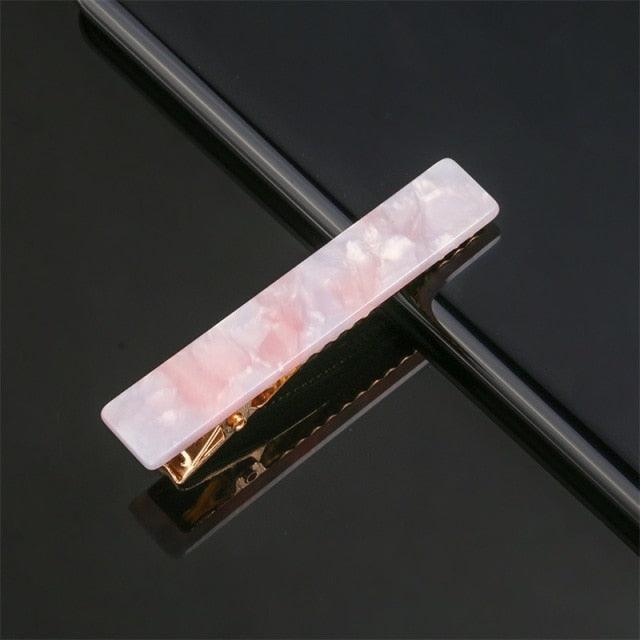 Fashion Women Metal Acetate Hair Pin Clip Leopard Hair Clip Geometric Hairpins Hairgrips Barrette Hairpin Gorgeous Hair Accessories For Women