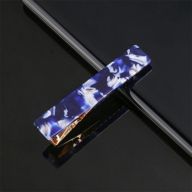 Fashion Women Metal Acetate Hair Pin Clip Leopard Hair Clip Geometric Hairpins Hairgrips Barrette Hairpin Gorgeous Hair Accessories For Women