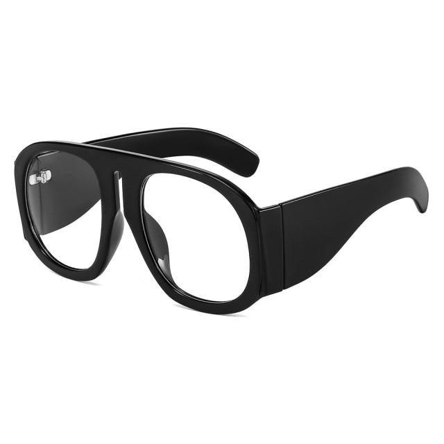 Fashionable & Luxury Round Shape Sunglasses For Men & Women & Designer Oversized & Attractive Personality Colorful Frames Unique Glasses In Retro Style Sunglasses