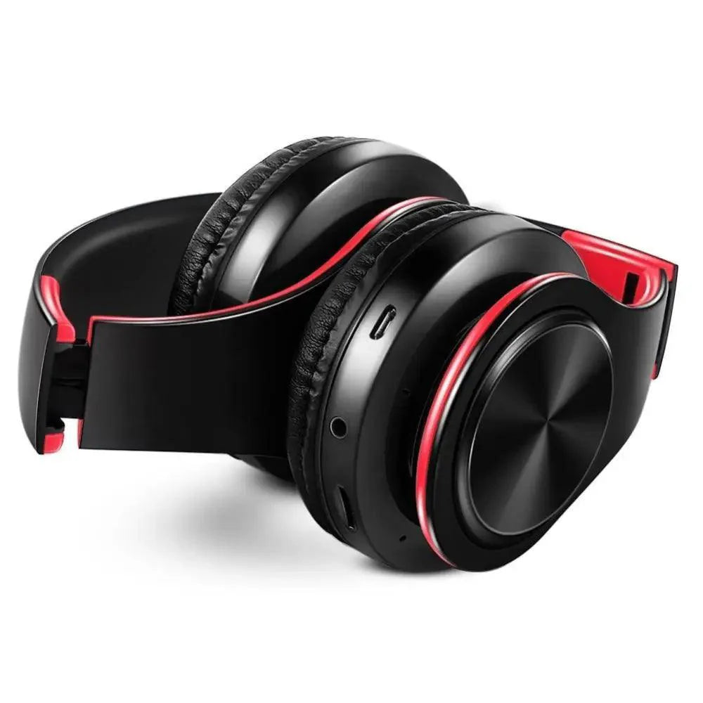 Fashionable  Stereo Earphones Bluetooth Foldable Headphone Music Headset Trendy Headset Lightweight Portable Headphones