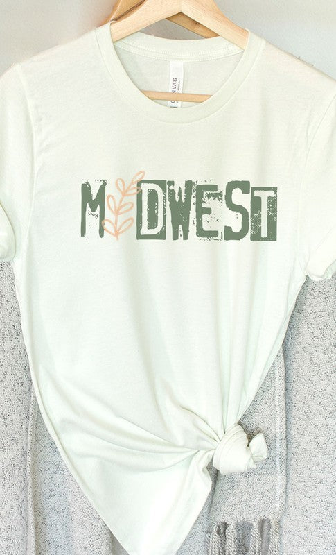 Midwest Floral Western Graphic Tee T-Shirt