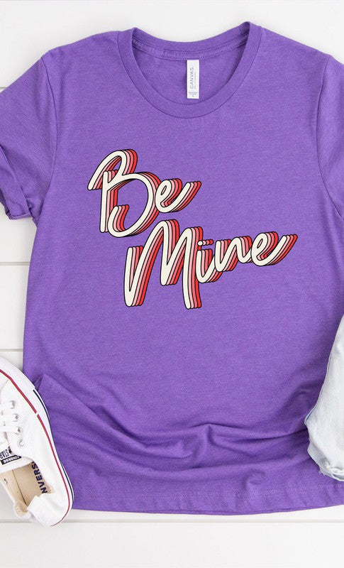 Retro Be Mine Graphic Tee T-Shirt PLUS