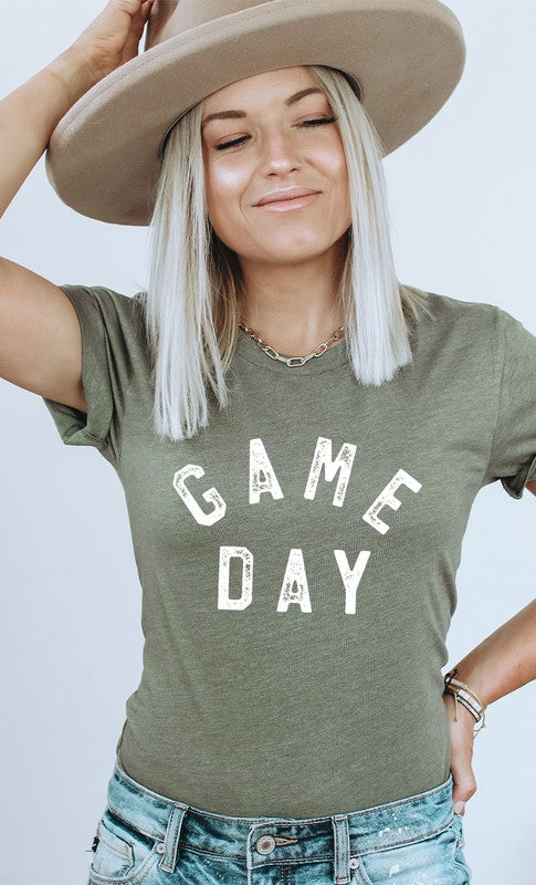 Retro Game Day Graphic Tee T-Shirt