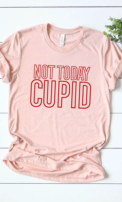 Not Today Cupid Graphic Tee T-Shirt PLUS