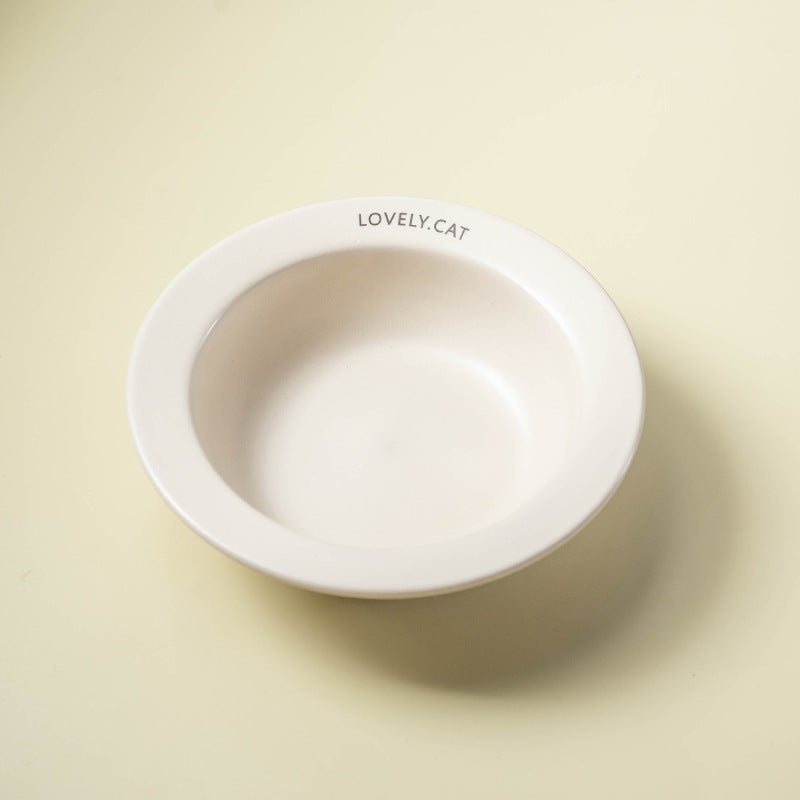 Cat Bowl Rack Acrylic Dog Bowl Anti-tumble