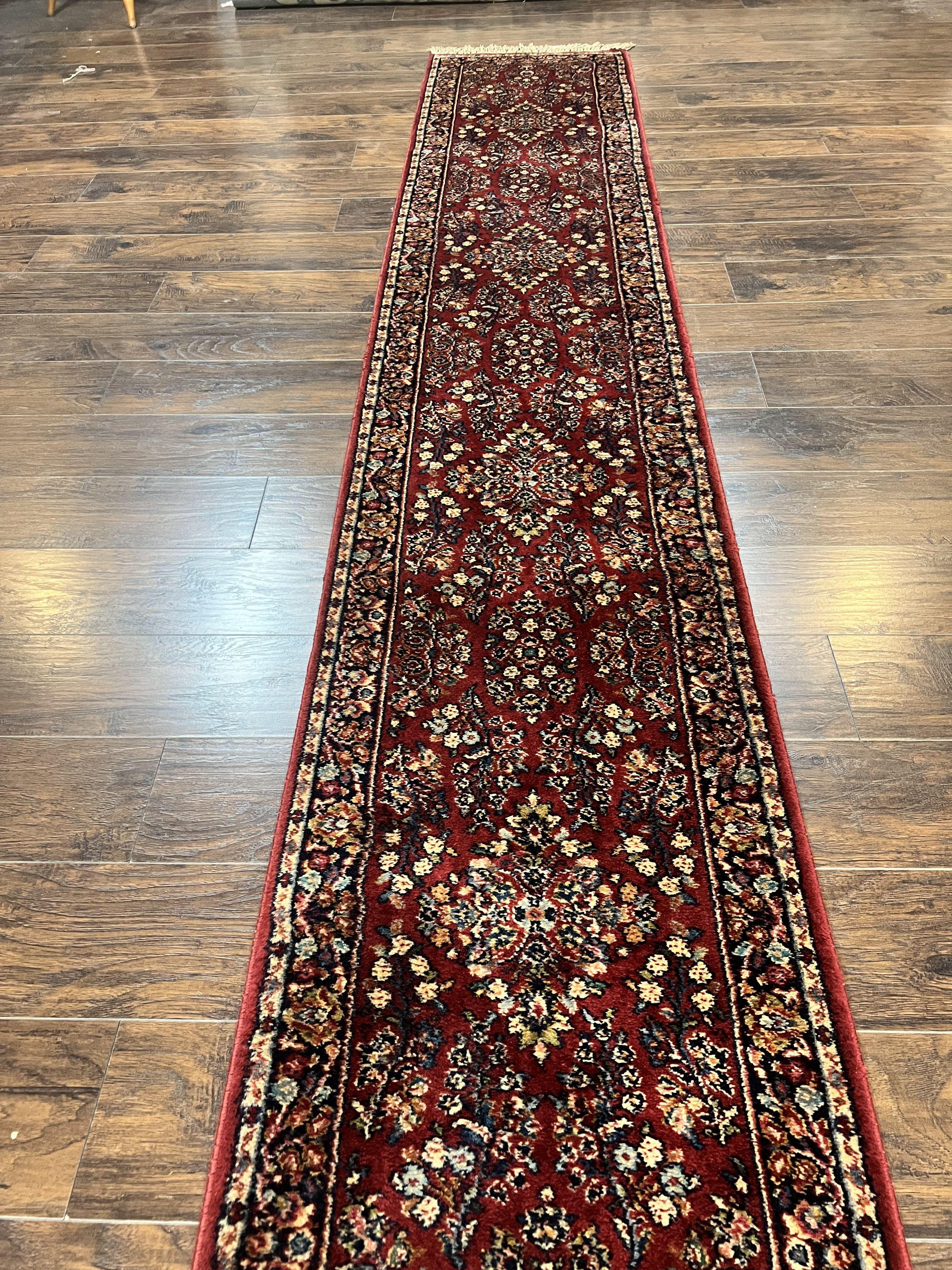 Antique Karastan Runner Rug 2x12, Karastan Sarouk #785, Original Collection, 700 Series, 2 x 12 Runner for Hallway, Wool Karastan Rug, Rare