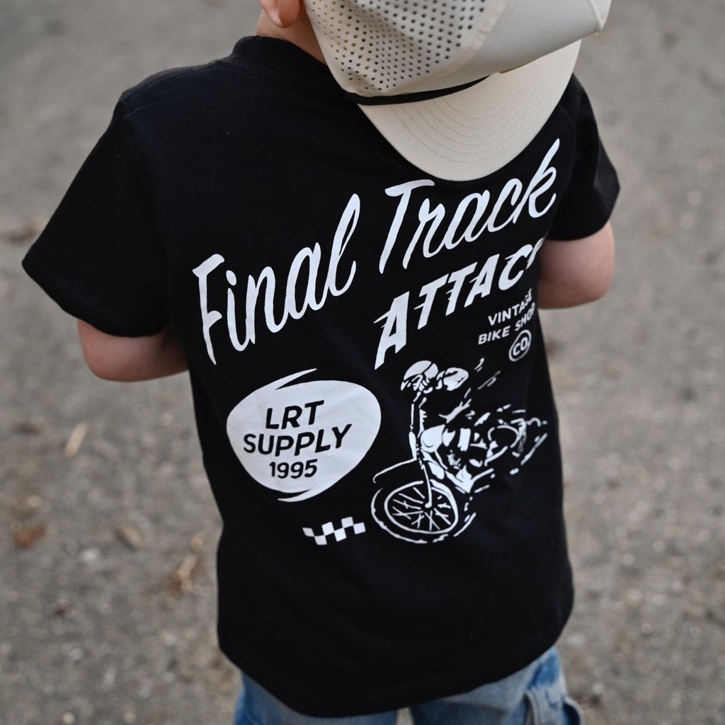 FINAL TRACK ATTACK TEE - BLACK