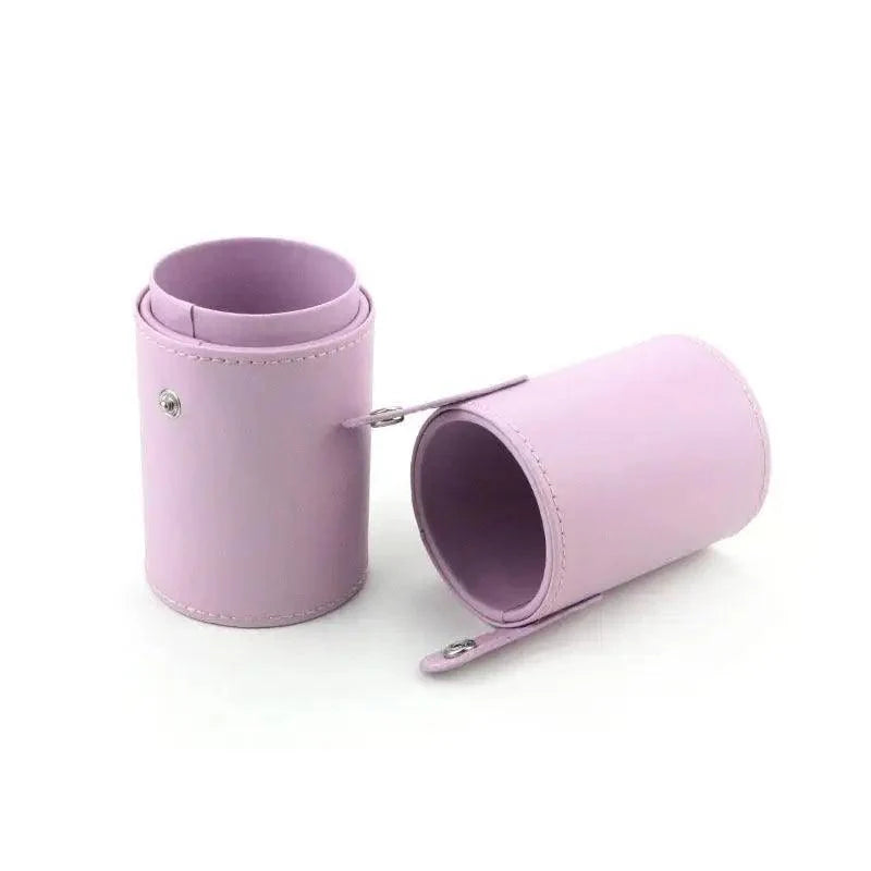 High Quality PU Leather Makeup Storage Holder Cosmetic Cup Case Box for Makeup Brush Pen