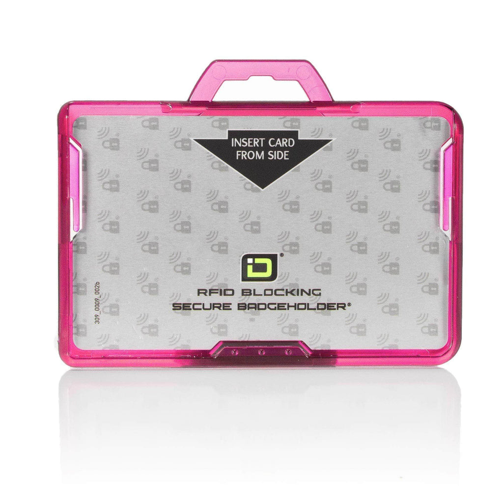 Secure Badge Holder Lite ™ Landscape 1 ID Card Holder