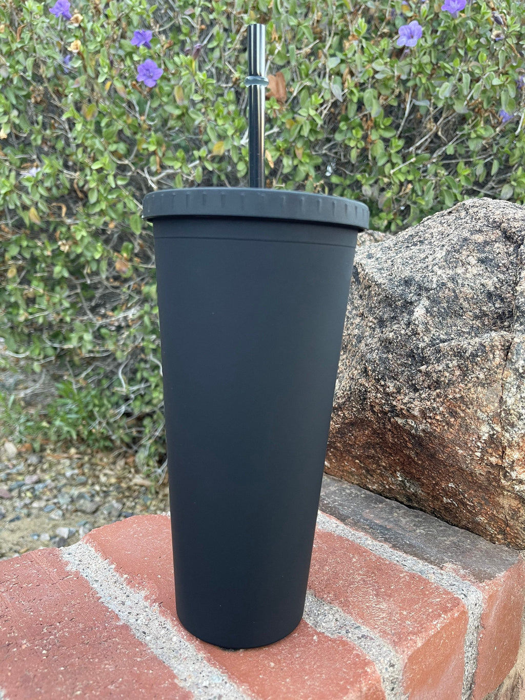 Pastel Cup Blank Cups Tumblers, 24 oz Matte Tumblers, Double Wall Acrylic Tumbler With Straw and Screw Lid BPA Free