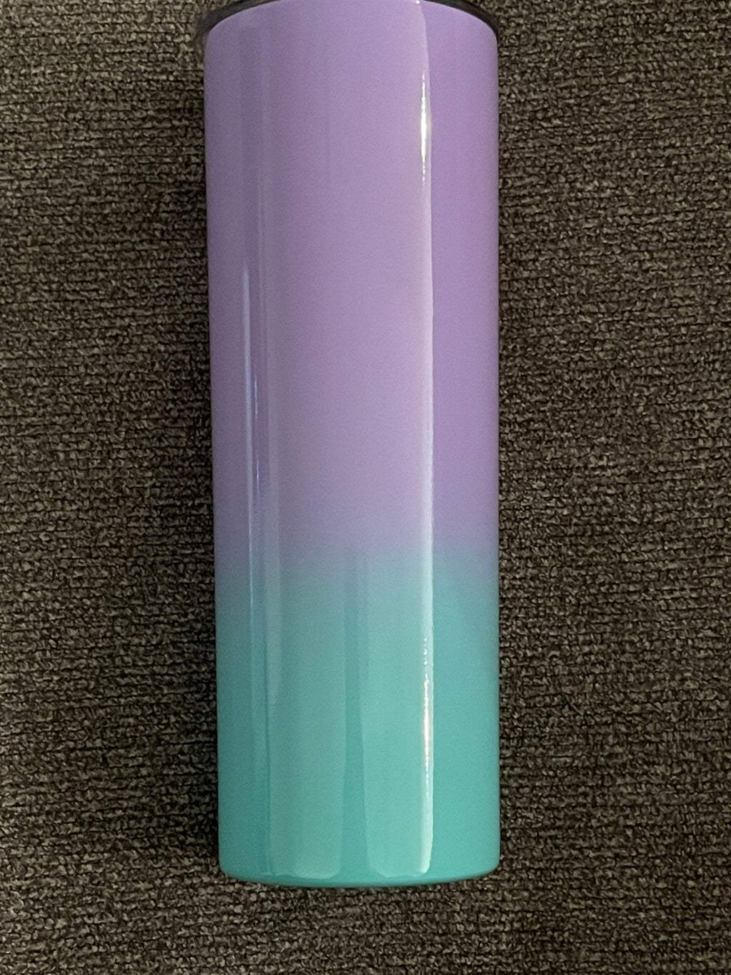 Blank Skinny Ombre 20oz Tumbler Stainless Sublimation Tumbler kit W/Straw & lid BPA Free