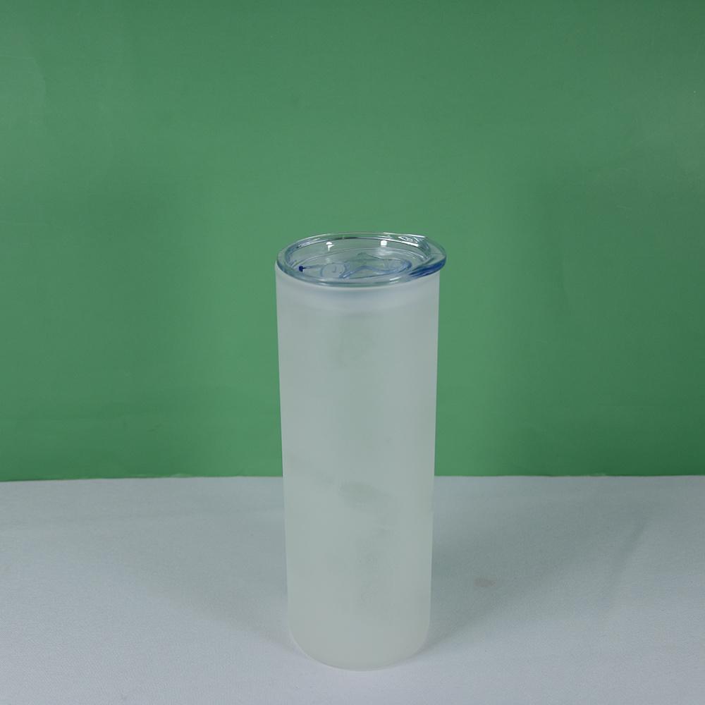 25oz Sublimation Blank Glass Tumbler (Clear or Frosted)