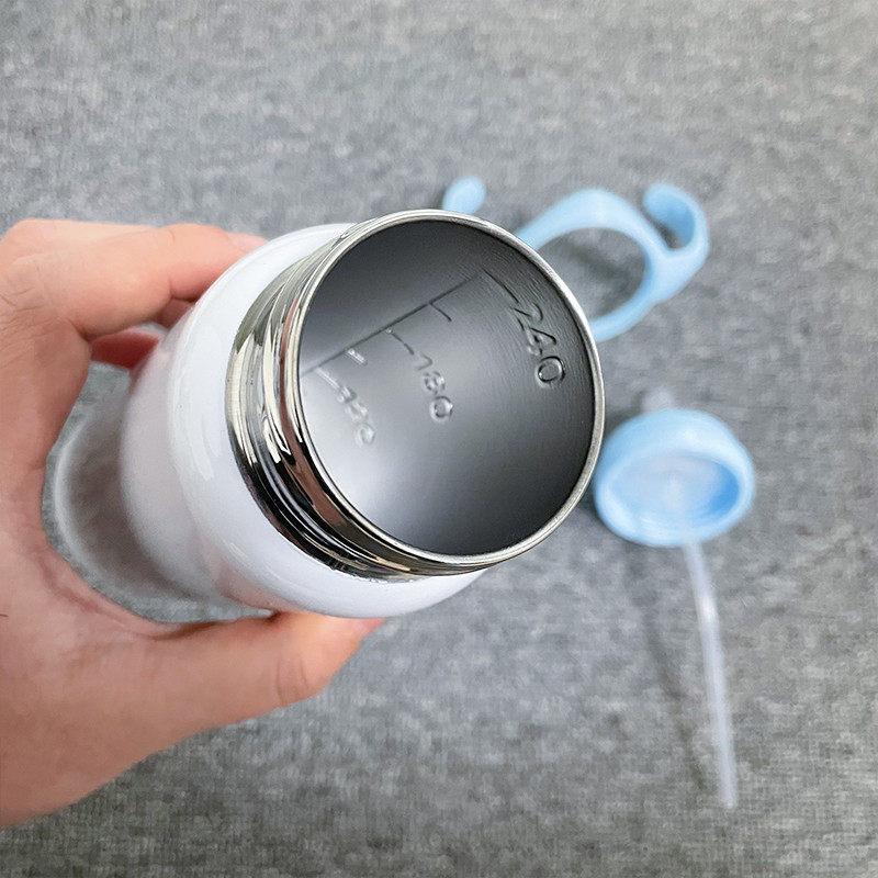 Blank 8oz Sublimation baby bottle (Blue or Pink)