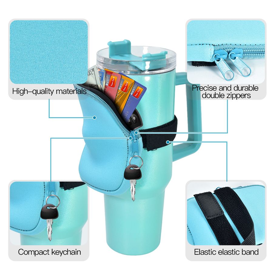Sublimation Neoprene Fanny pack pouch with adjustable