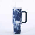 40oz Tie Dye Stainless Tumbler With Handle