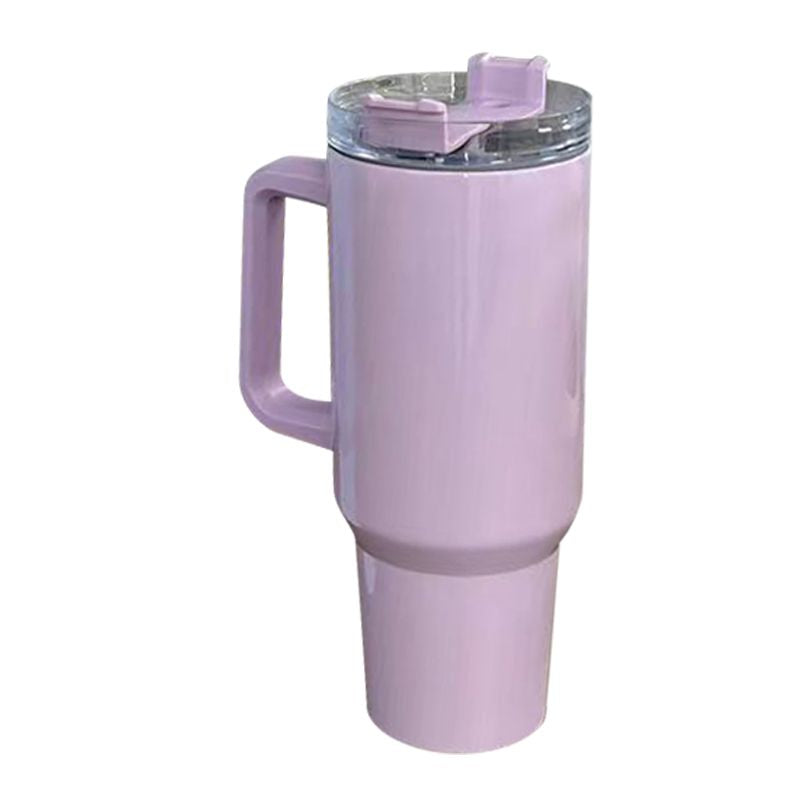 40oz Macaroon Sublimation Color Stainless Tumbler w/ Handle