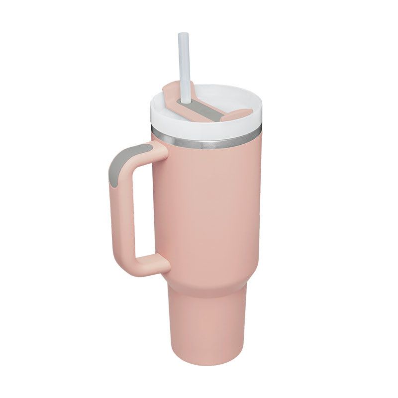 40oz Tumbler w/ Handle stainless