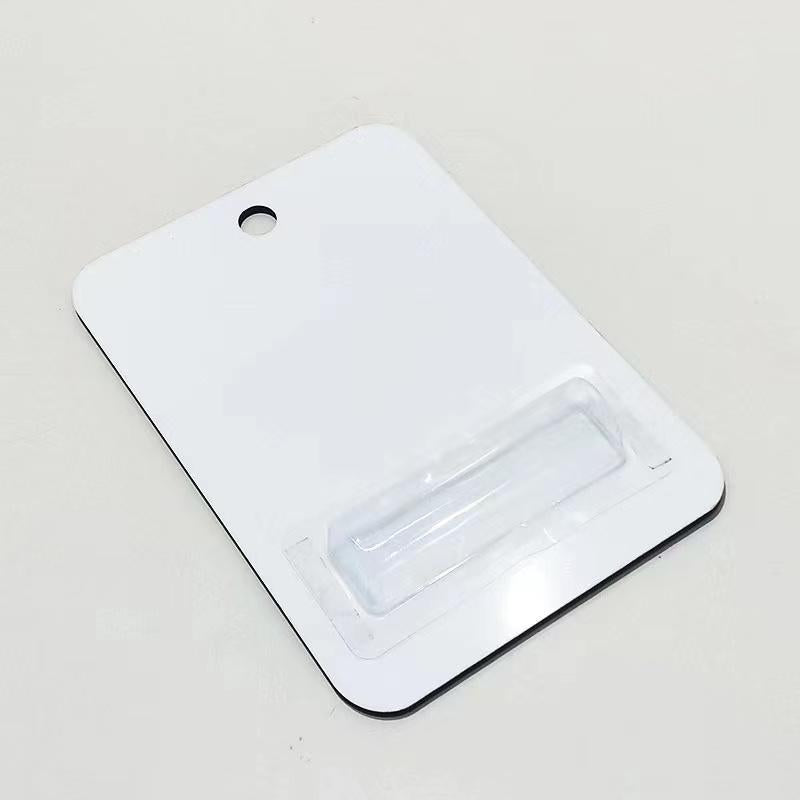 Sublimation Blank Mdf Wooden Money, Chapstick Card, Cash Card Cover Holder Gifts (2 Styles)