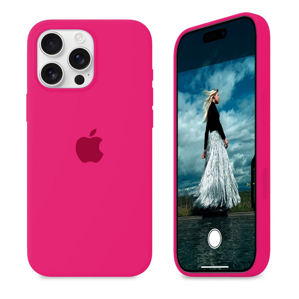 iPhone Silicone Case (Firefry Rose)