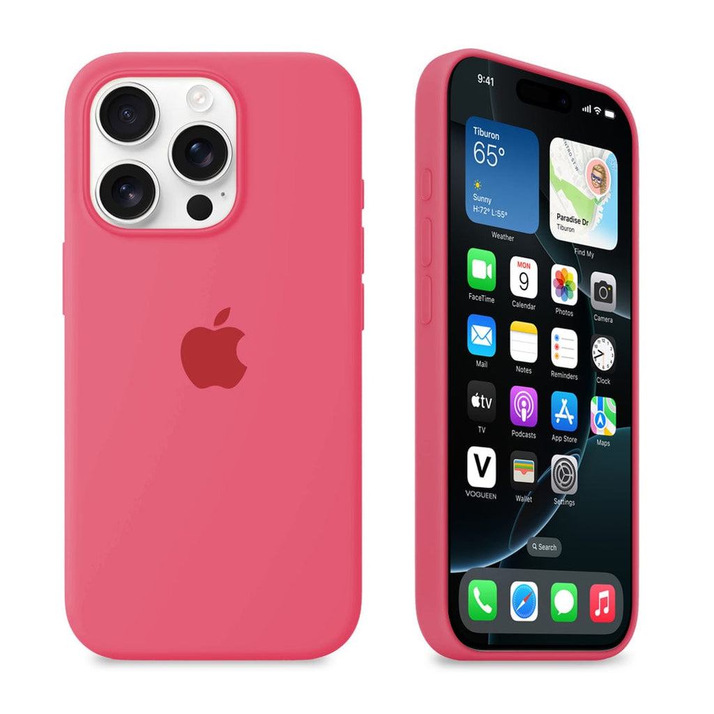 iPhone Silicone Case (Pink Citrus)