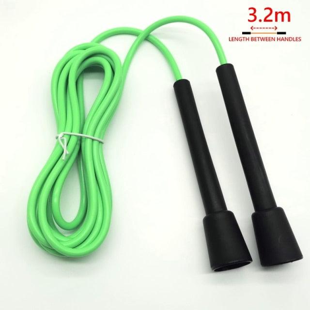 Jump Skipping Rope PVC Soft Beaded Basic Tangle Free Sports Rainbow Jump Rope With Plastic Beaded Segmentation Jump Rope For Outdoor Fitness And Gym Colorful Beaded Ropes For Kids 10ft 9ft