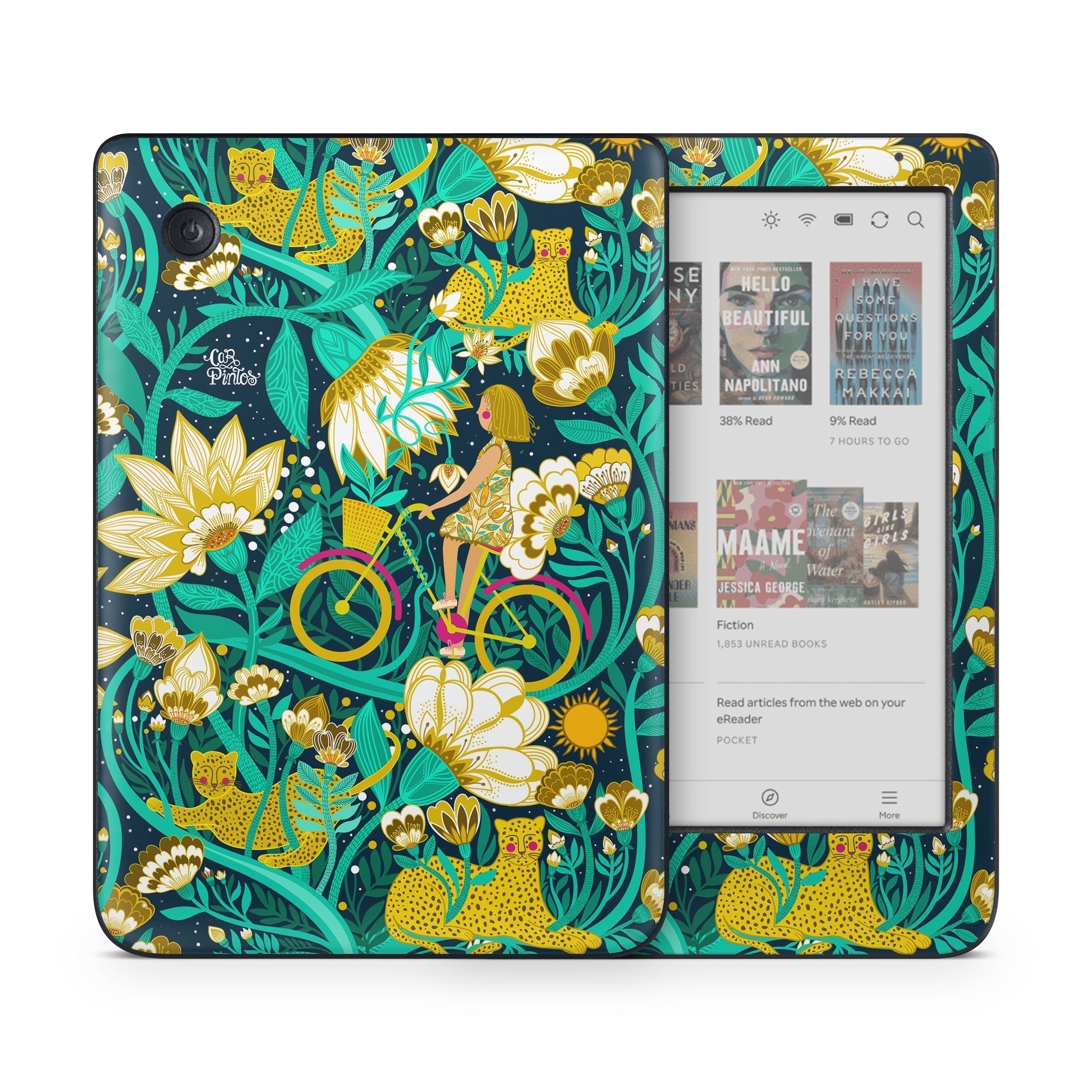 Cheetah Garden - Kobo Clara Colour Skin