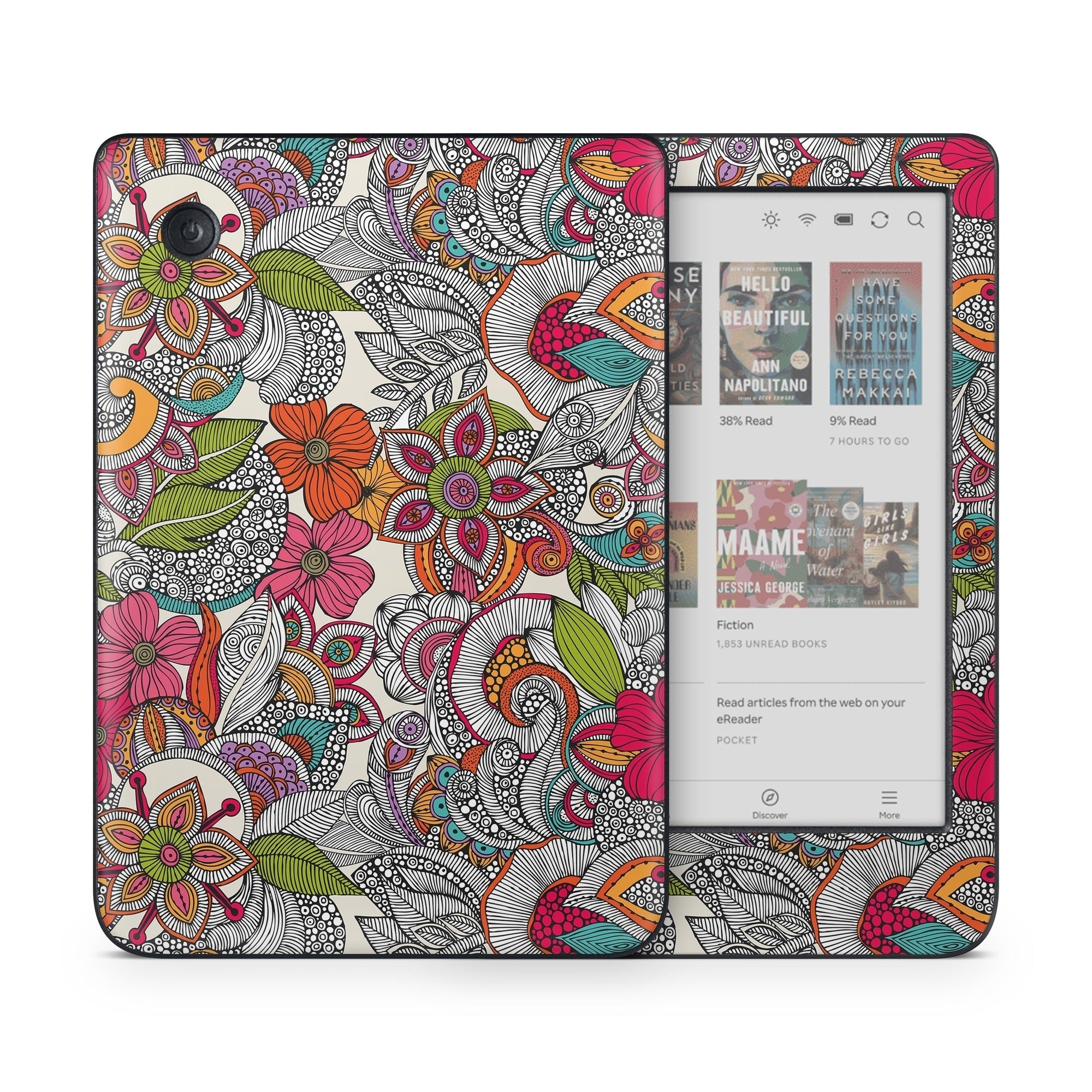Doodles Color - Kobo Clara Colour Skin